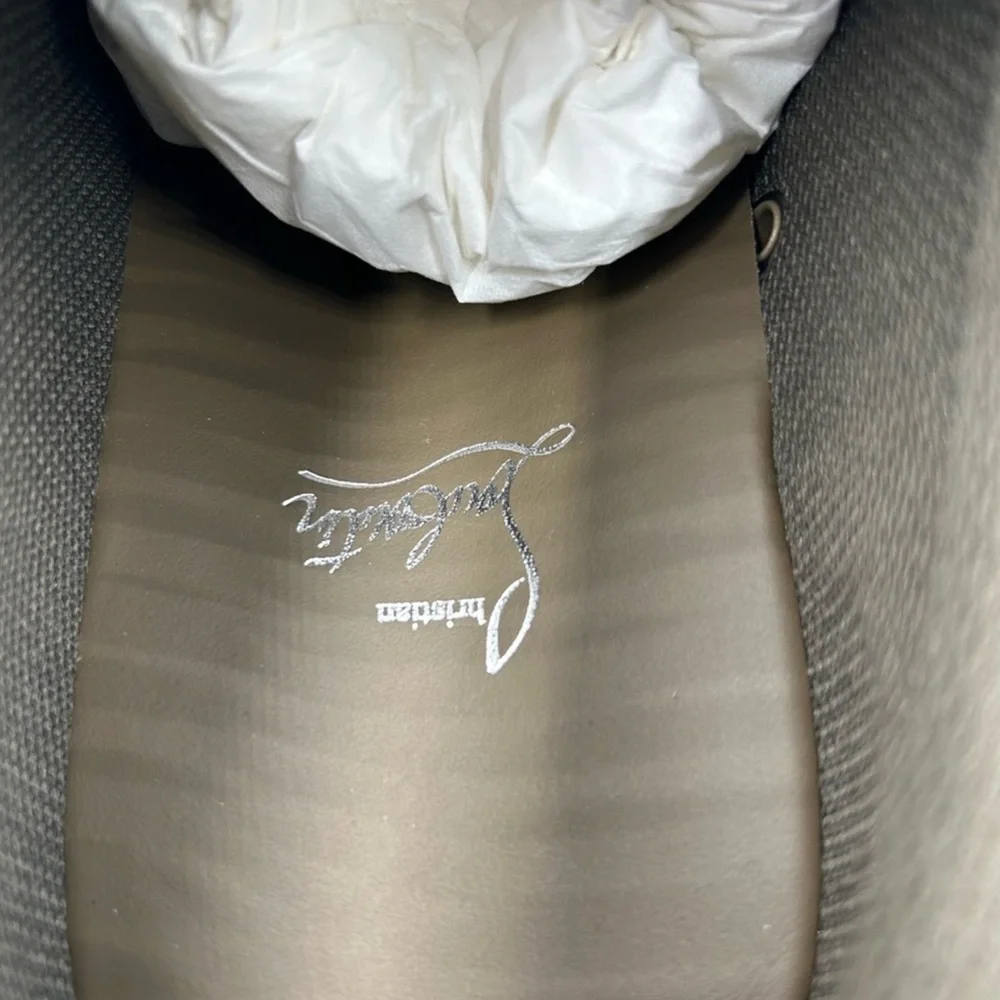 Men’s Christian Louboutin Rantulow Suede Sneakers size 46 made in Italy - Picture 12 of 13